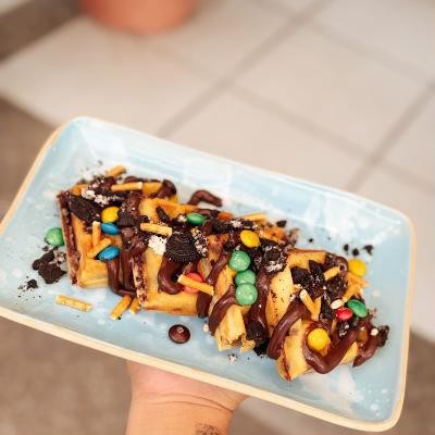Big Fat Cookie Waffle